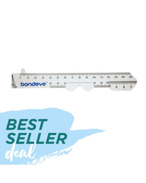 PD Ruler with screw Hole Gauge