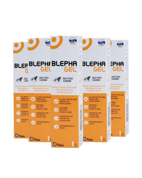 Blephagel Eye Lid Cleansing Lotion 30g x 120 Bulk