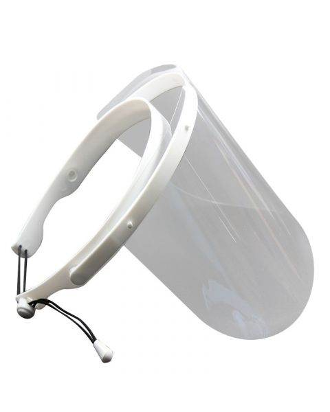 Protective Visor With 10 Replacement Face Shields