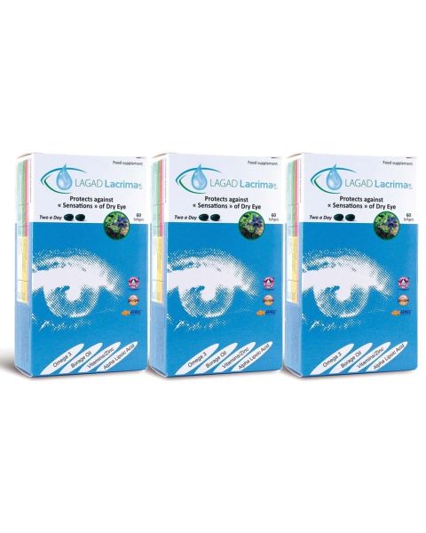 Lagad Lacrima Dry Eye Supplements-Bulk containing 40 Units