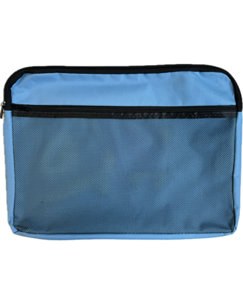 A4 BLUE Canvas Dispensing Bag