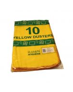 Yellow Dusters 10 Pack