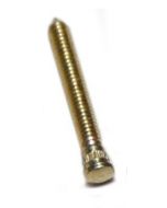 Round Head Bolts H1.8mm X  L10.5mm X D1.4mm Gold 25 pcs