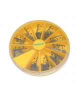 Coated Snapit Kit Gold/Nickel 10 compartment wheel