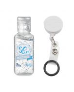 SO Safe 50ml 70% Hand Sanitiser - 10 PCS +  RETRACTABLE CLIP