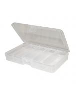 5 Hole Clear Plastic Kit Box