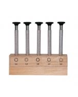 Nut Wrench Type 1 5 Pc Set & Wooden Block