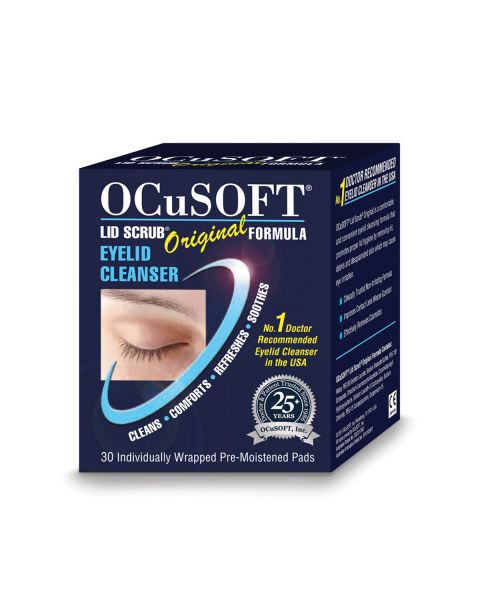 Ocusoft Original Cleansing Pads x 30 RRP £8.95