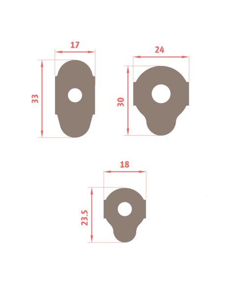 Supertype Blocking Pads - CLEARANCE PRODUCT - 1000 on a roll