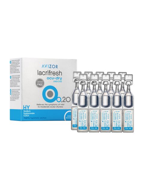 Avizor Lacrifresh Ocu-Dry 0.2% 20 x 0.4ml RRP £8.15