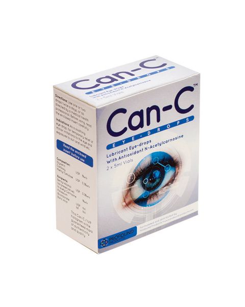 Can-C NAC Eyedrops 2 x 5ml Vials RRP £29.95