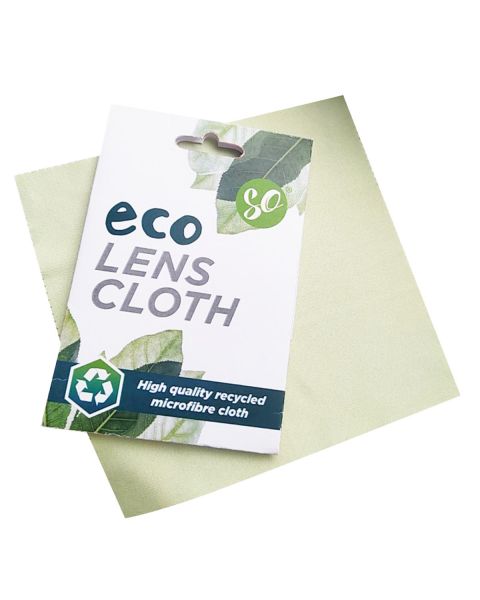 Recycled Microfibre Lens Cleaning Cloth 15x15cm 10pcs