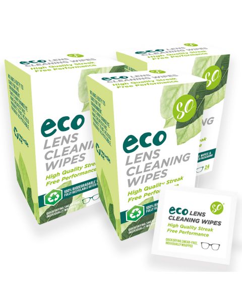 SO Eco Lens Wipes (72 Boxes)  RRP £2.95 per box