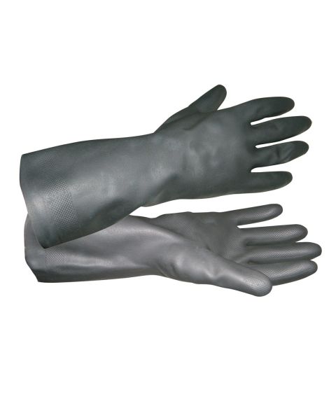 Black Rubber Gloves