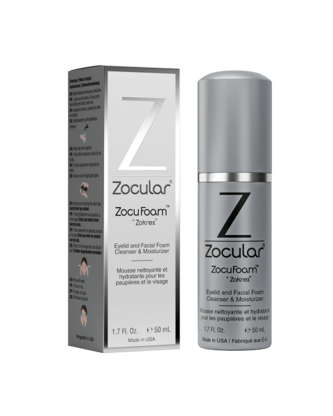 ZocuFoam Eyelid Cleanser & Moisturiser 50ml