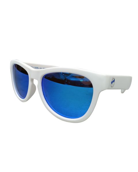 Minishades Ages 8-12 White Cloud/Blue Mirror RRP £18.95