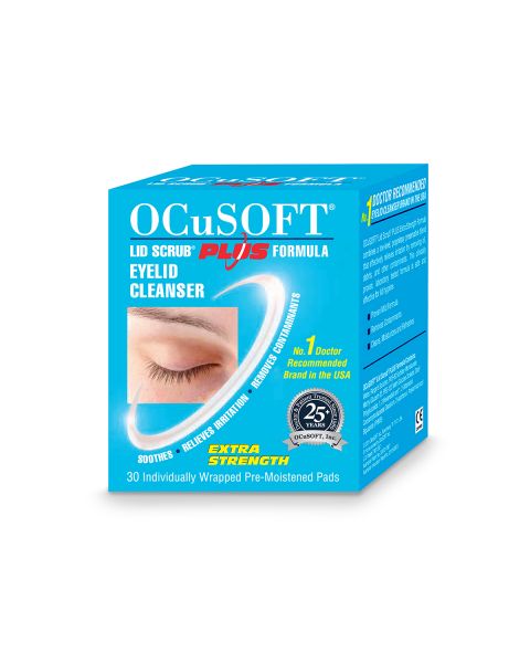 Ocusoft Plus Cleansing Pads x 30 RRP £9.95