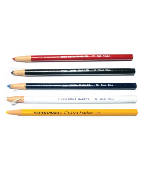 Sharpie Chinagraph Pencil - BLACK (Box Of 12)